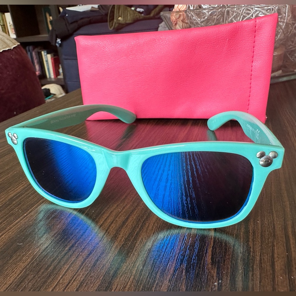 Disney Sunglasses - Mickey Icons with Mirror lens Blue